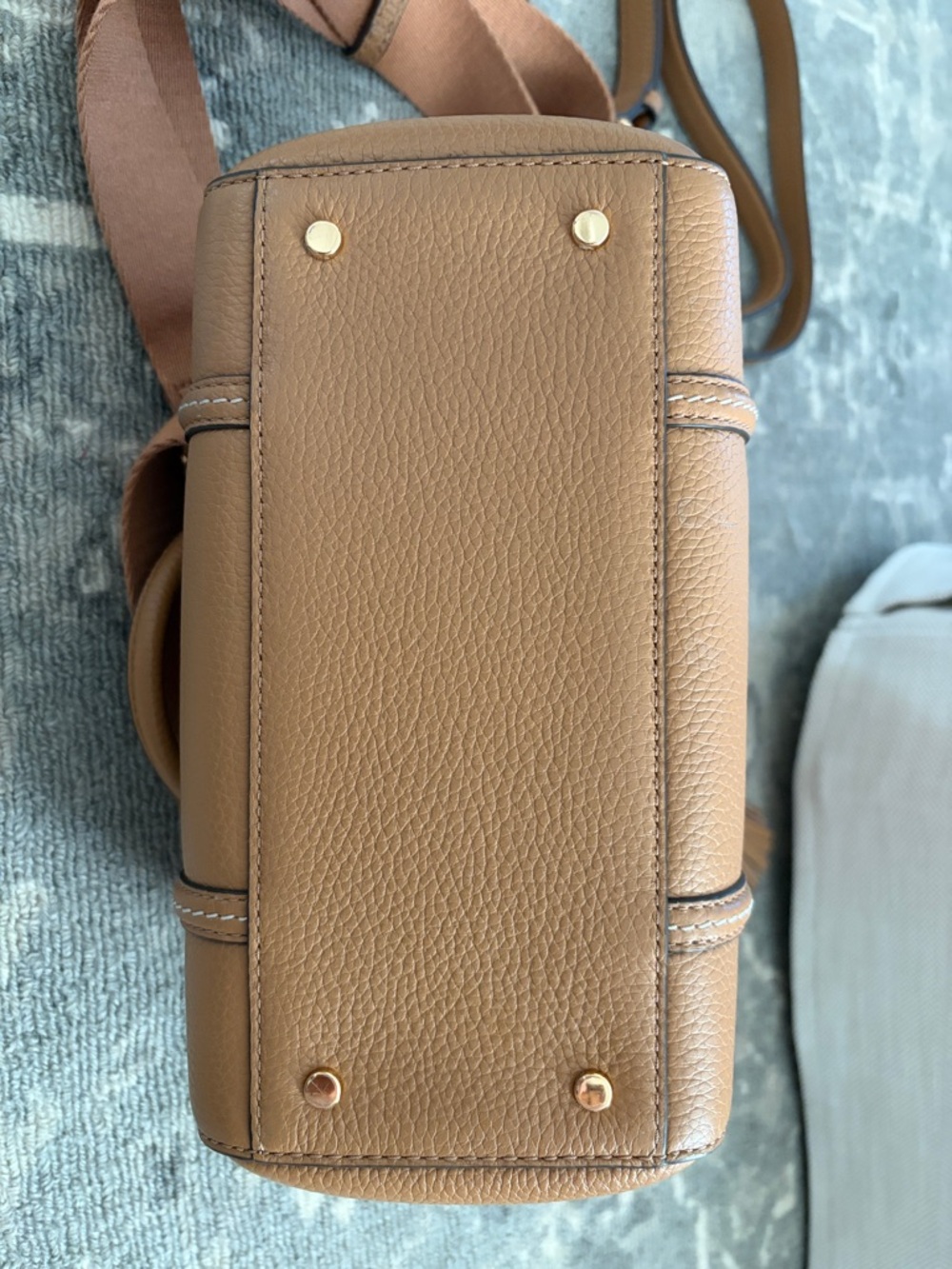 Tory Burch | Thea Satchel / Crossbody | Tiramisu - Picture 5 of 11